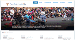 Desktop Screenshot of anide.cl